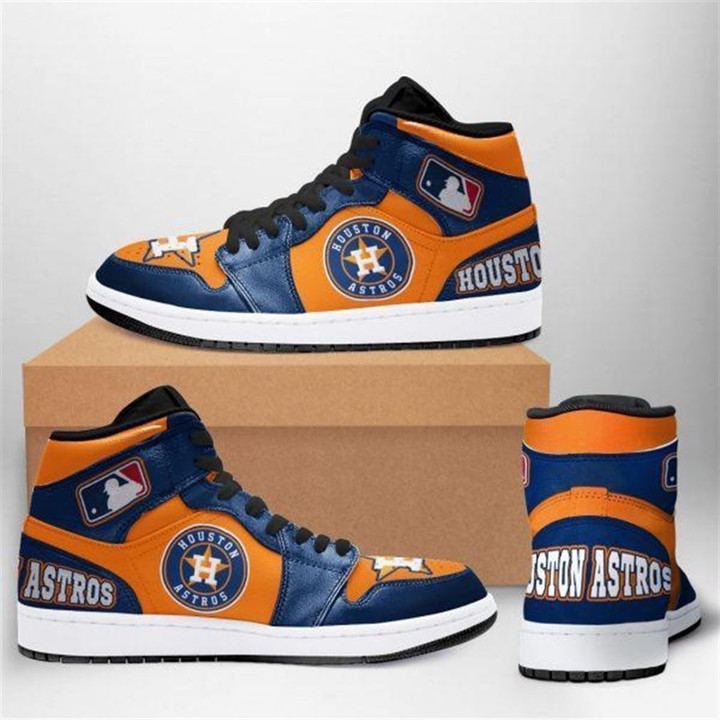 Houston Astros Mlb Baseball Air Jordan Shoes Sport V159 Sneakers
