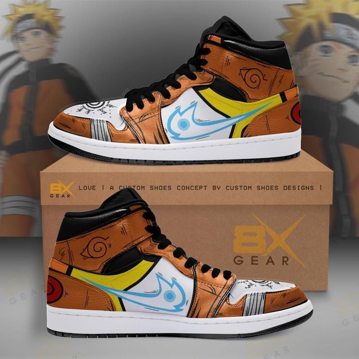 Naruto Chakra Lighting Ball For Fan Anime Air Jordan 2021 Shoes Sport Sneakers