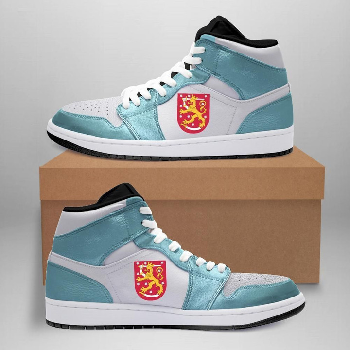 Finland High Top Shoes Turbo Green A7