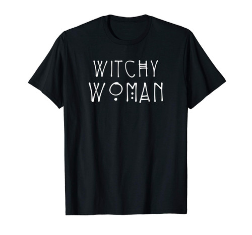 Witchy Woman T-Shirt Witch Wiccan And Pagan Gifts Halloween