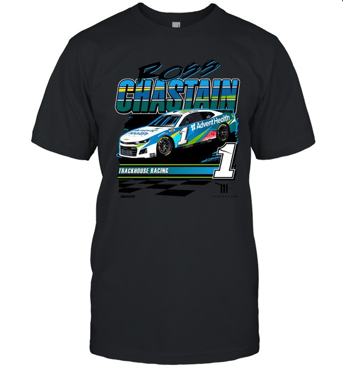 Ross Chastain Checkered Flag Adventhealth Wedge T-Shirt