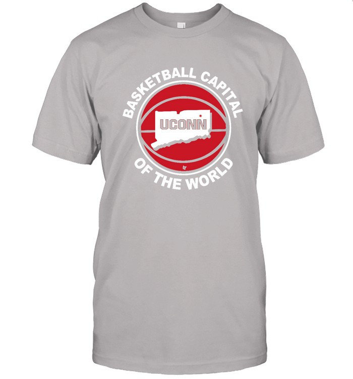 UConn Huskies Basketball Capital Of The World T Shirt