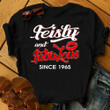 Personalized Birthday Outfit Feisty And Fabulous since 1965 - Shirts Women Birthday T Shirts Summer Tops Beach T Shirts