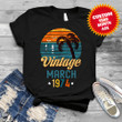 Personalized Birthday Outfit Vintage Shirt Summer Shirts Women Men Birthday T Shirts Summer Tops Beach T Shirts