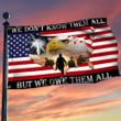 Thank You Veteran We Owe Them All Memorial Day American Flag THH3833GF - 1
