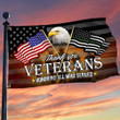 Thank You Veterans Memorial American Eagle Flag TPT66GF - 1