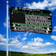 In This House We Say Merry Christmas God Bless America Eagle Grommet Flag THB3560GF - 1