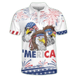 EAGLE 4TH OF JULY Classic Fireworks Independence Day Is Coming Hawaiian Shirt For Men Women - Aloha Shirt, Short Sleeve Series