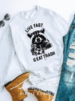 Hippie Clothes for Women Live Fast Eat Trash Hippie Clothing Hippie Style Clothing Hippie Shirts