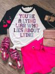 Hippie Clothes for Women Youre A Lying Liar Hippie Clothing Hippie Style Clothing Hippie Shirts