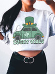 Hippie Clothes for Women Lucky Vibes Hippie Clothing Hippie Style Clothing Hippie Shirts