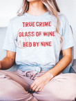 Hippie Clothes for Women True Crime Glass Of Wine Hippie Clothing Hippie Style Clothing Hippie Shirts