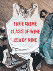 Hippie Clothes for Women True Crime Glass Of Wine Hippie Clothing Hippie Style Clothing Hippie Shirts