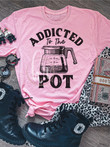 Hippie Clothes for Women Addicted To The Pot Hippie Clothing Hippie Style Clothing Hippie Shirts