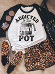 Hippie Clothes for Women Addicted To The Pot Hippie Clothing Hippie Style Clothing Hippie Shirts