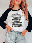 Hippie Clothing I Only Drink On Days Beginning With T Tuesday Thursday Today Tomorrow Thaturday Thunday Hippie Style Clothing
