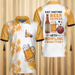 Just Another Beer Drinker With Bowling Addiction Polo Shirt Polo Shirts For Men And Women - 5