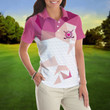 Rip It Sip It Grip It Golf Girl Golf Short Sleeve Women Polo Shirt Pink Golf Shirt For Ladies Best Golf Gift - 3