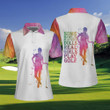 Some Girls Play With Dolls Real Girls Play Golf Short Sleeve Women Polo Shirt - 4