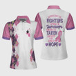 Supporting The Fighters Admiring The Survivors Short Sleeve Women Polo Shirt - 3