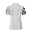 Bluebonnet Golf Short Sleeve Women Polo Shirt Floral Texas Golf Shirt For Ladies - 2