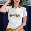 Golf Girl Eat Sleep Play Golf Short Sleeve Women Polo Shirt - 4