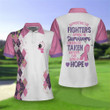Supporting The Fighters Admiring The Survivors Short Sleeve Women Polo Shirt - 4