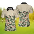 Camouflage Texture Golf Set For Woman Short Sleeve Women Polo Shirt Camo Golf Shirt For Ladies Unique Female Golf Gift - 5