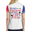 The Most Important Shot In Golf Is The Next One Golf Short Sleeve Women Polo Shirt - 4