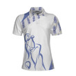 Bluebonnet Women Golfer Short Sleeve Women Polo Shirt Unique Female Golf Gift - 1