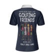 Were More Than Just Golfing Friends Custom Short Sleeve Women Polo Shirt Personalized Golf Shirt For Ladies - 2