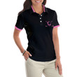 Golf Skull Women Shirt Short Sleeve Women Polo Shirt - 3