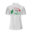 Kiss My Putt Golf Short Sleeve Women Polo Shirt - 2