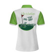 Life Is Better On The Golf Course Golf Short Sleeve Women Polo Shirt - 2