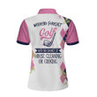 Golfing Weekend Forecast Golf Short Sleeve Women Polo Shirt - 2