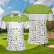 Golf Life In Green V2 Short Sleeve Women Polo Shirt - 3