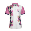 Golfing Weekend Forecast Golf Short Sleeve Women Polo Shirt - 1