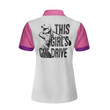 This Girls Got Drive Women Short Sleeve Polo Shirt Pink Leopard Golf Shirt For Female Golfers Best Golf Gift Idea - 2