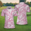 Golf Girl Camouflage Short Sleeve Women Polo Shirt - 5