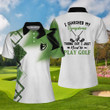 I Searched My Symptoms Turns Out I Just Need To Play Golf Short Sleeve Women Polo Shirt - 3