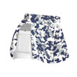 Blue And White Camouflage Golf Set Womens Sport Culottes With Pocket - 3