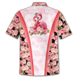 Familleus - Flamingo Hawaiian Shirt - Short 010 - 2