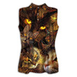Cat Art Lover Cat Lightning Style - Womens Polo Shirt - 1