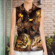 Cat Art Lover Cat Lightning Style - Womens Polo Shirt - 2