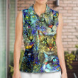 Cat Art Lover Cat Colorful Style - Womens Polo Shirt - 2