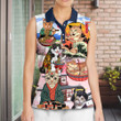 Cat Samurai With Ramen Lovely - Womens Polo Shirt - 4