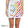 Tie-dye Addicted swing swear repeat Golfer Color Gift Golf Skirts For Women