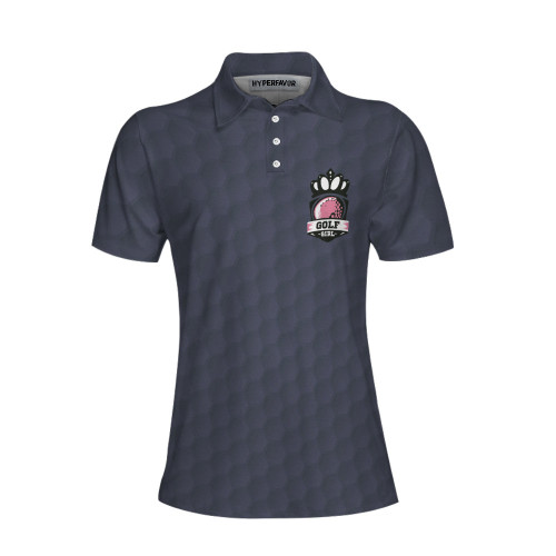 It Takes A Lot Of Balls To Golf Like I Do Golf Short Sleeve Women Polo Shirt