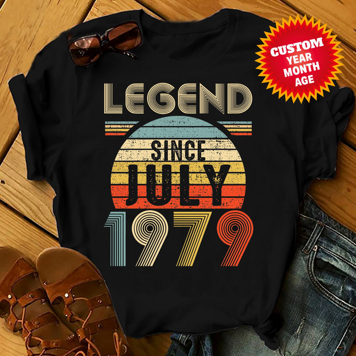 Personalized Birthday Outfit Legends Shirts Women Men Birthday T Shirts Summer Tops Beach T Shirts