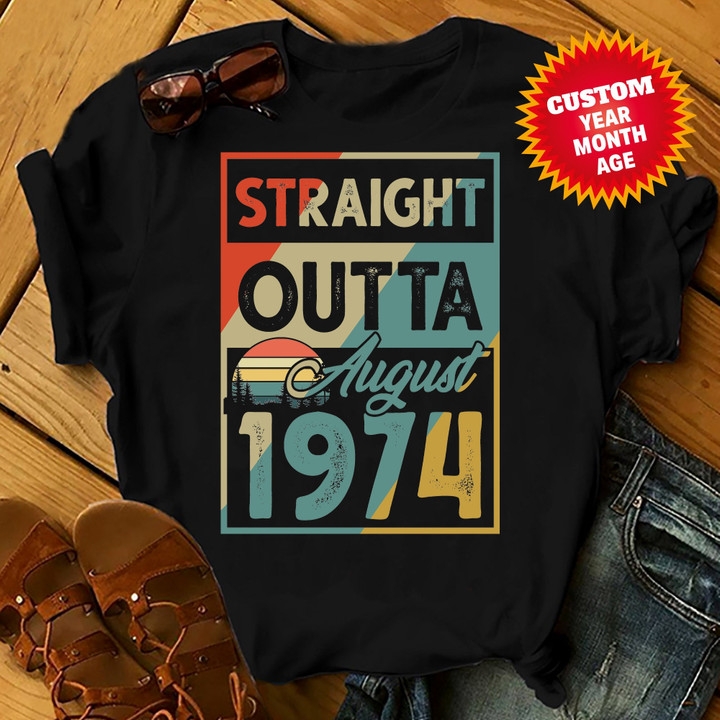 Personalized Birthday Outfit Straight Outta Shirts Women Birthday T Shirts Summer Tops Beach T Shirts